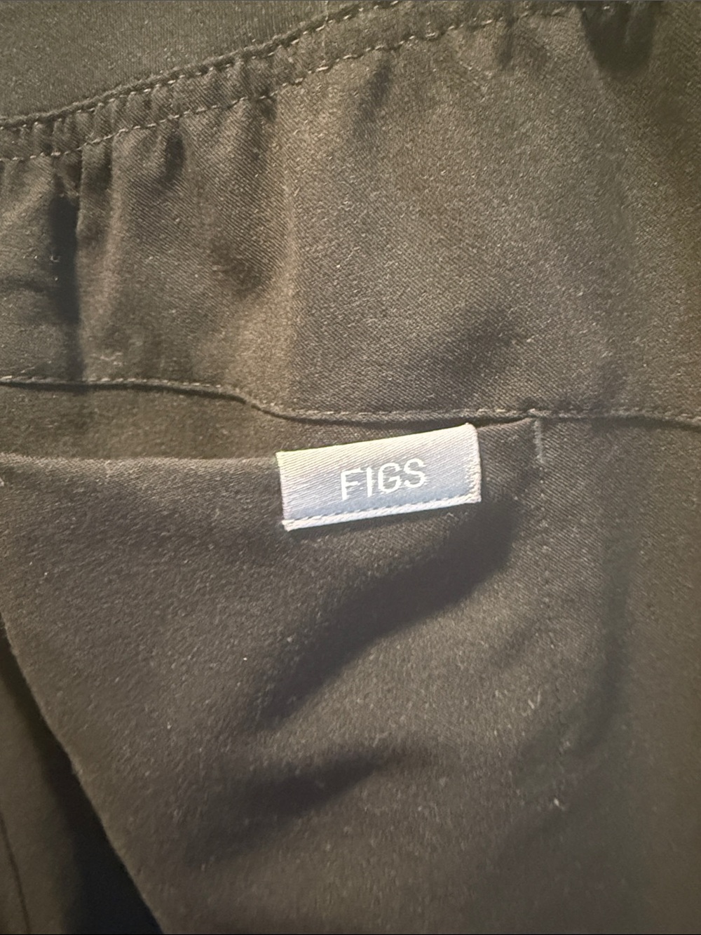 Figs- High Waisted Isabel Wide Leg - Small Petite Scrub Pant - Picture 4 of 7